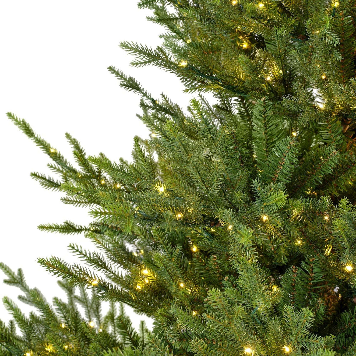 Premium Norway Tanne mit warmweißer Beleuchtung – 210 cm