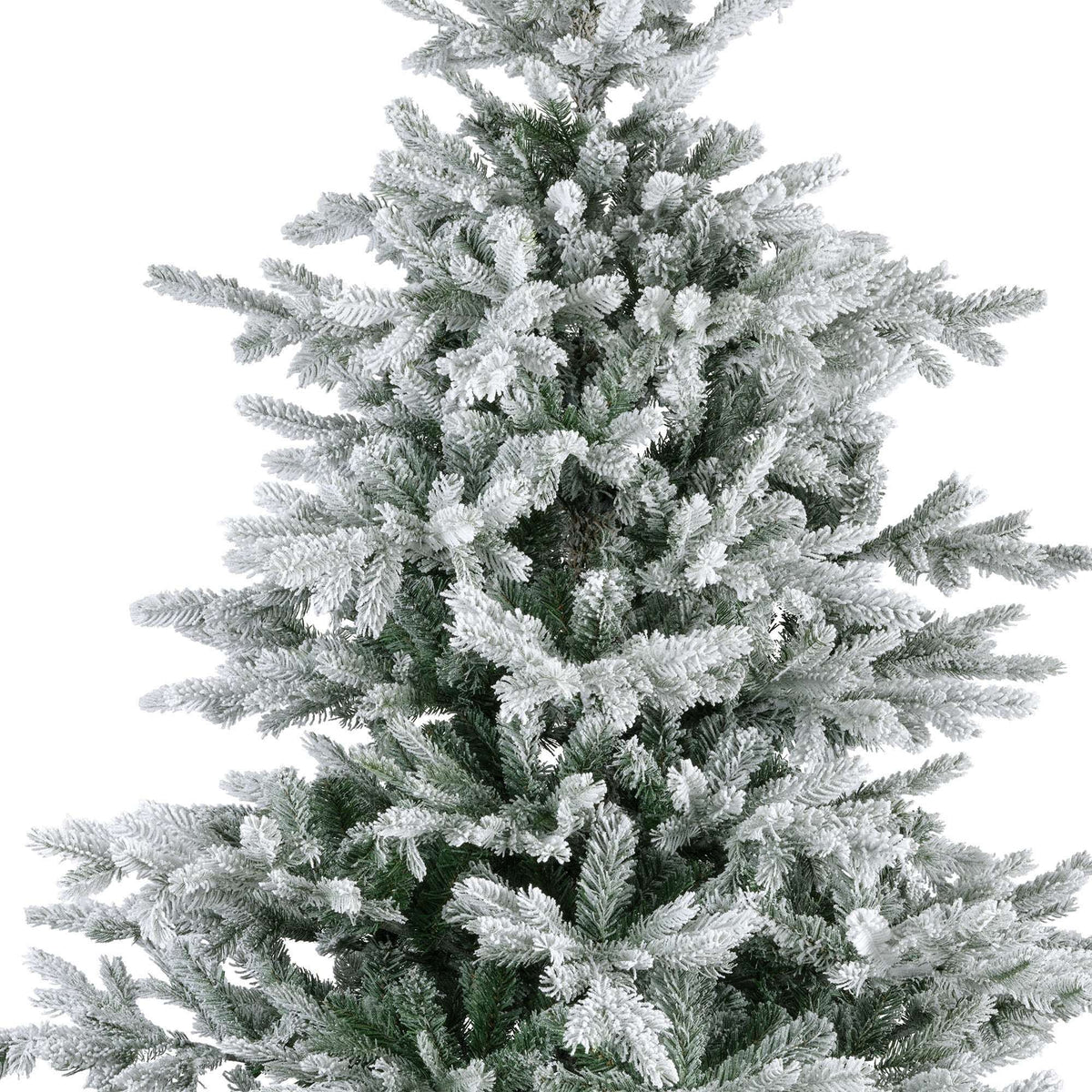 Premium Tanne "Grandis Fir" verschneit ohne Beleuchtung – 210 cm
