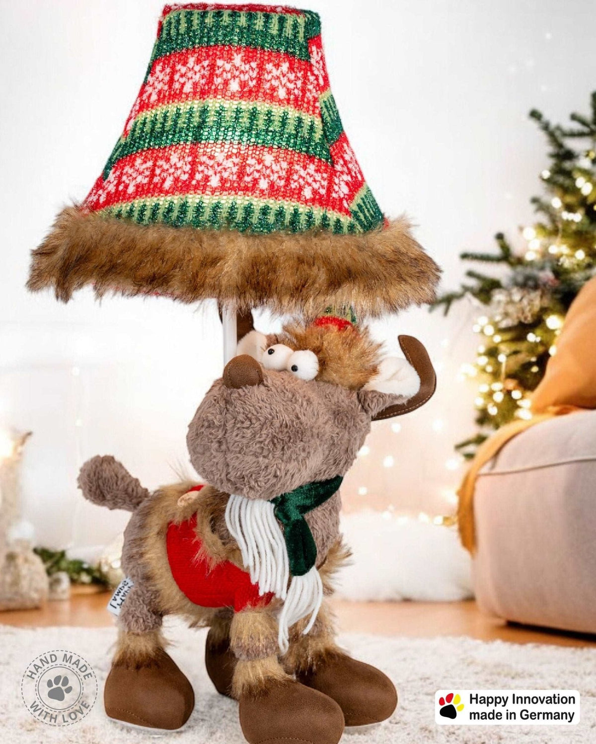 LED-Rentier "Rudi" – Weihnachtsdeko 55 cm