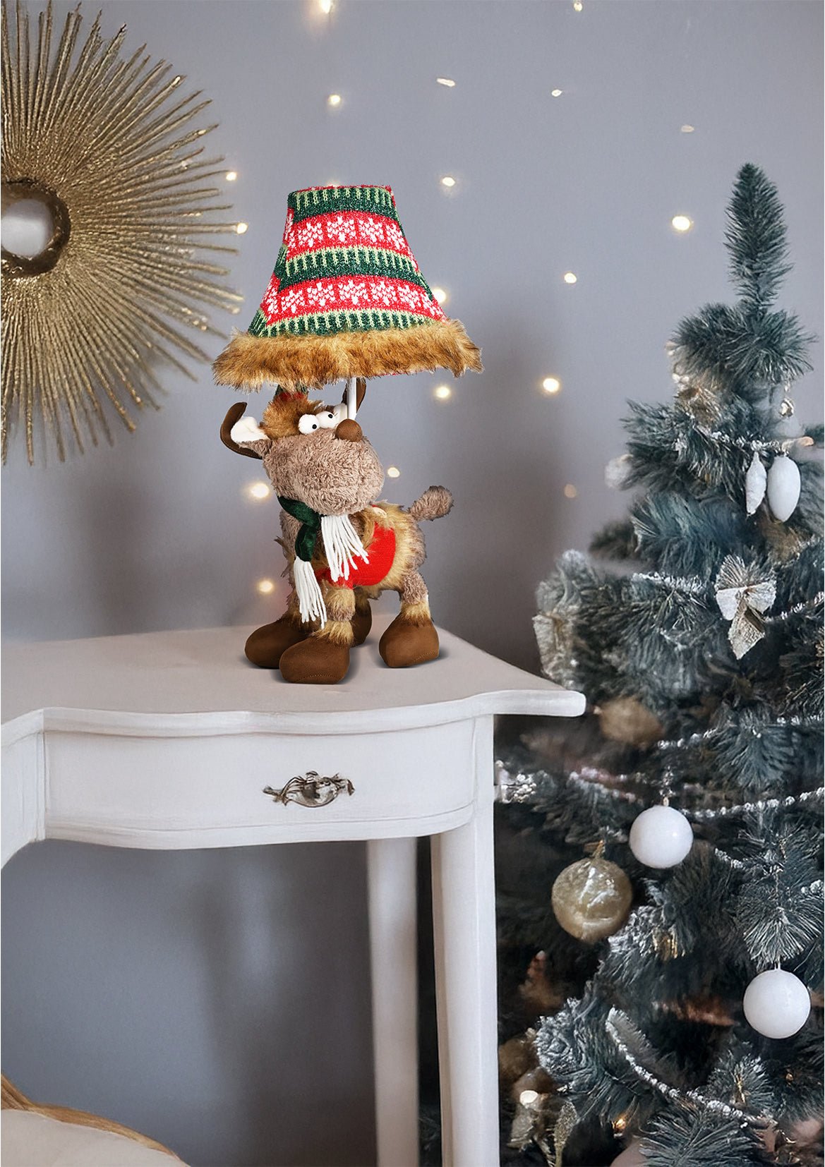 LED-Rentier "Rudi" – Weihnachtsdeko 55 cm