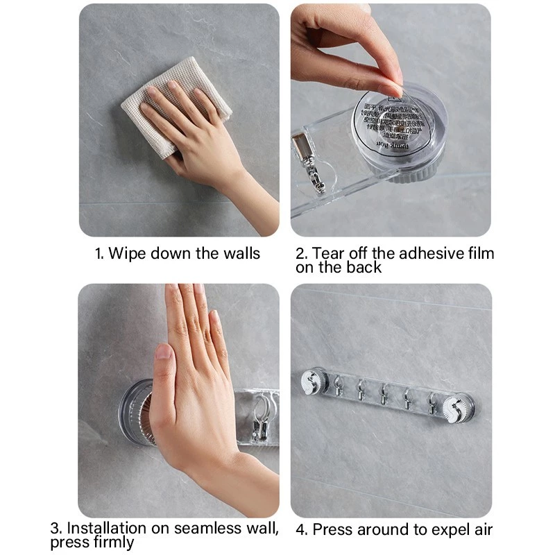 SuctionHooks Wandhaken Ohne Bohren Für Glatte Flächen