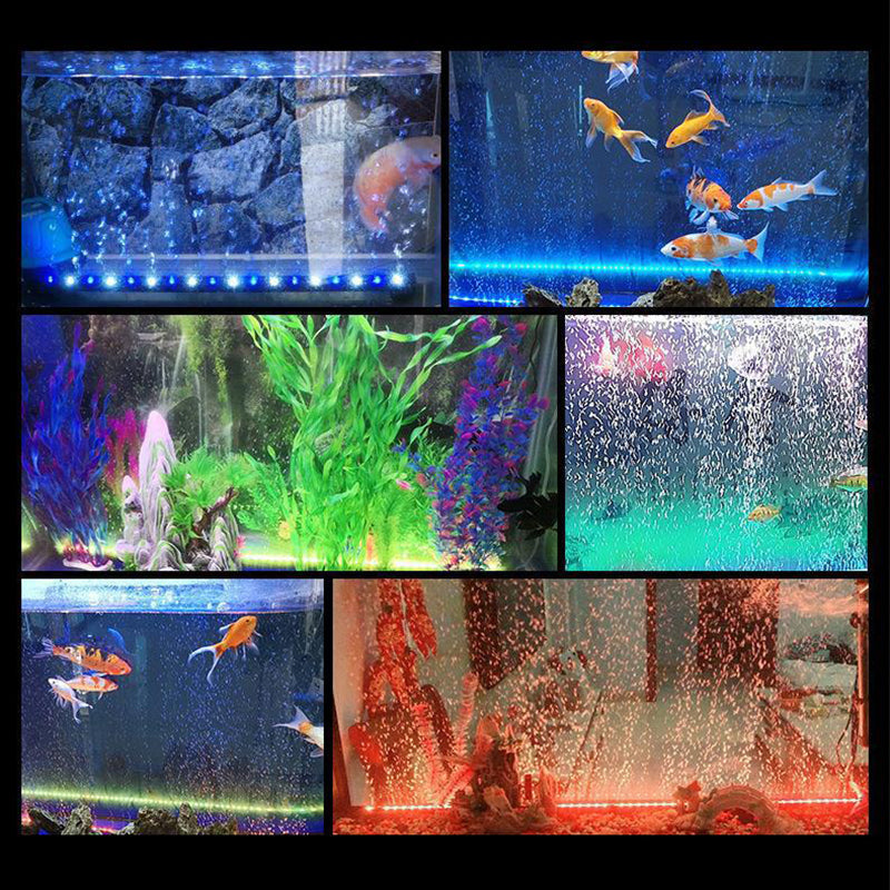GlowBubble – LED-Aquarium-Blasenlicht, Mehrfarbig