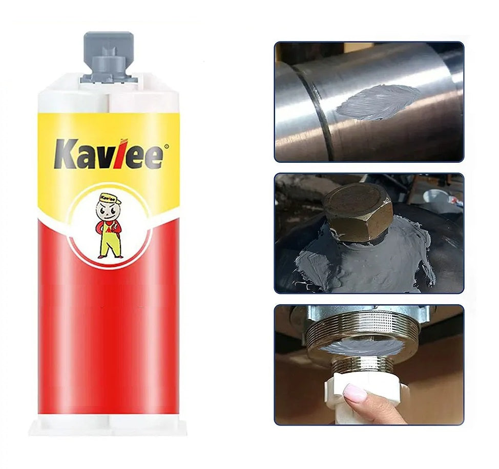RepairGlue vor und nach der Reparatur