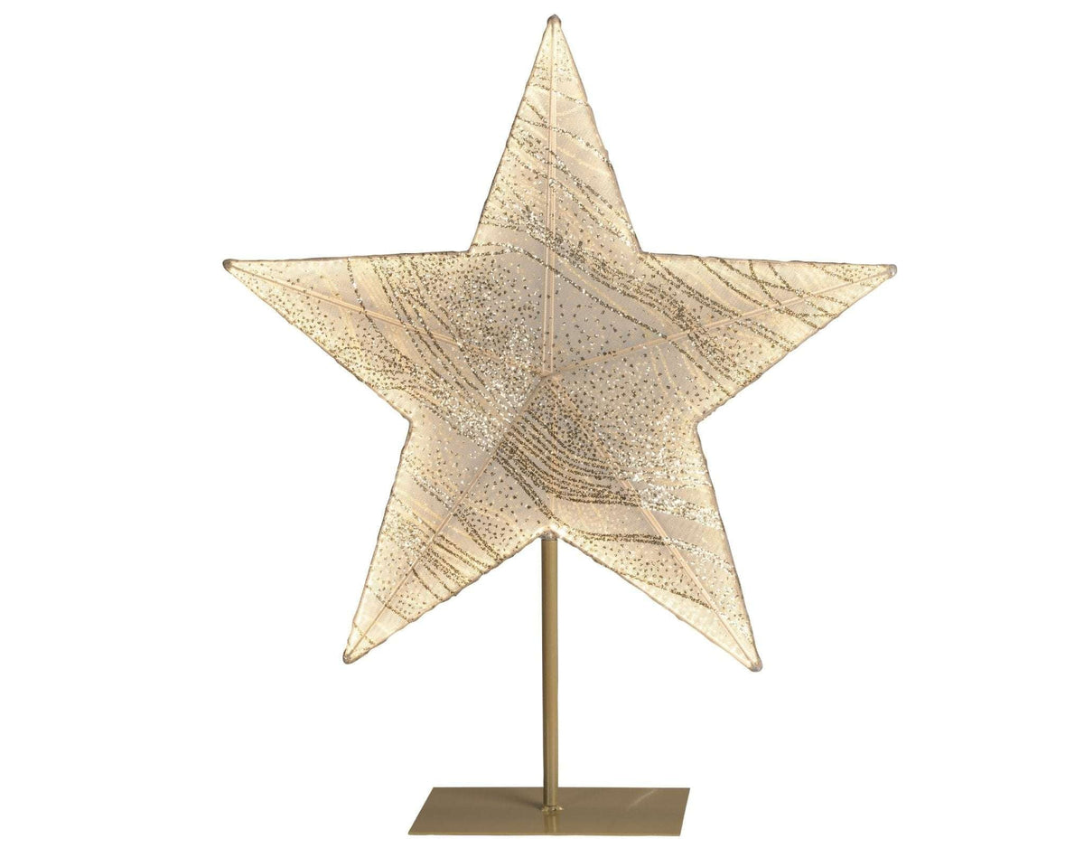 Weihnachtsstern mit LED-Beleuchtung – 68x58 cm