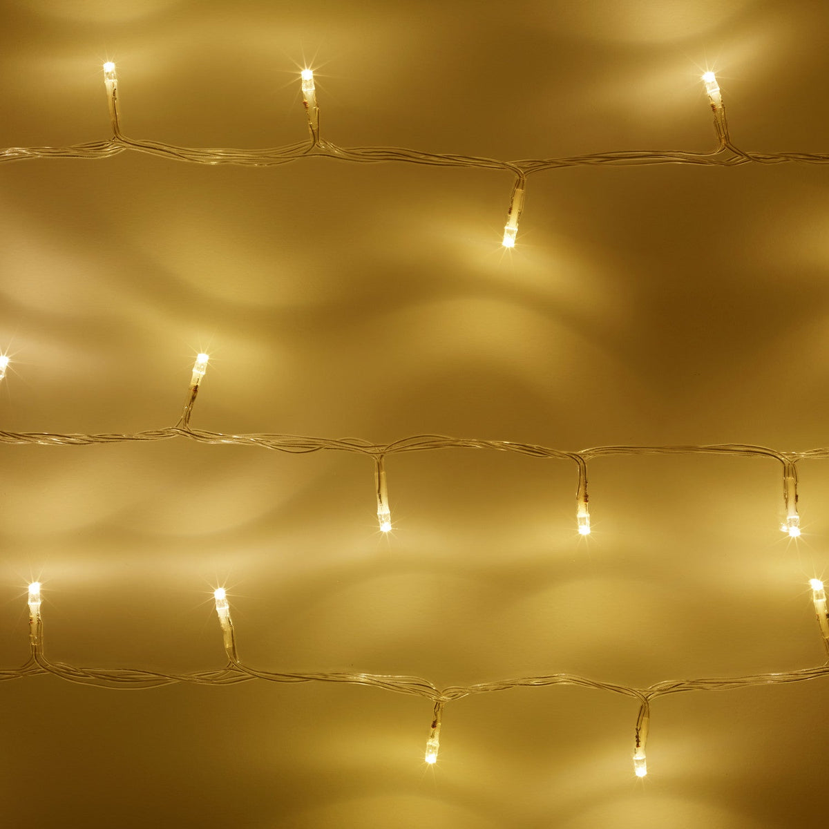LED Lichterkette Warmweiß 20m – Batteriebetrieben für Innen und Außen