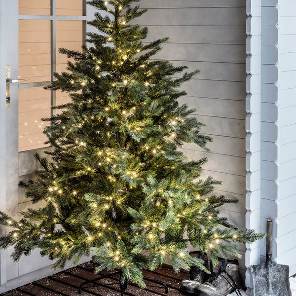 LED Lichterkette Warmweiß 20m – Batteriebetrieben für Innen und Außen